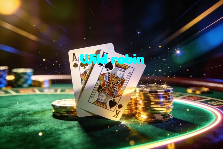 Wild robin casino presented on mobile device in Pakistan with slots and live games